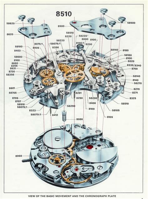 chrono rolex parts.